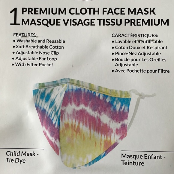 NWT Childs cotton face masks x3 - Picture 2 of 4